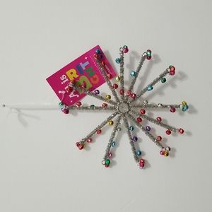 NWT Handcrafted in India Tree Ornament